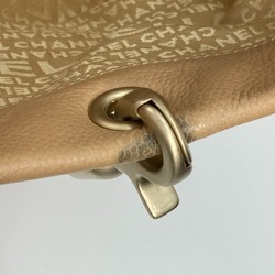 Chanel bag shawl Shoulder Bag Hand Bag Beige GoldHardware