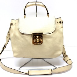 Chloe Bag 2WAY Hand Bag Shoulder Bag Beige Light Beige