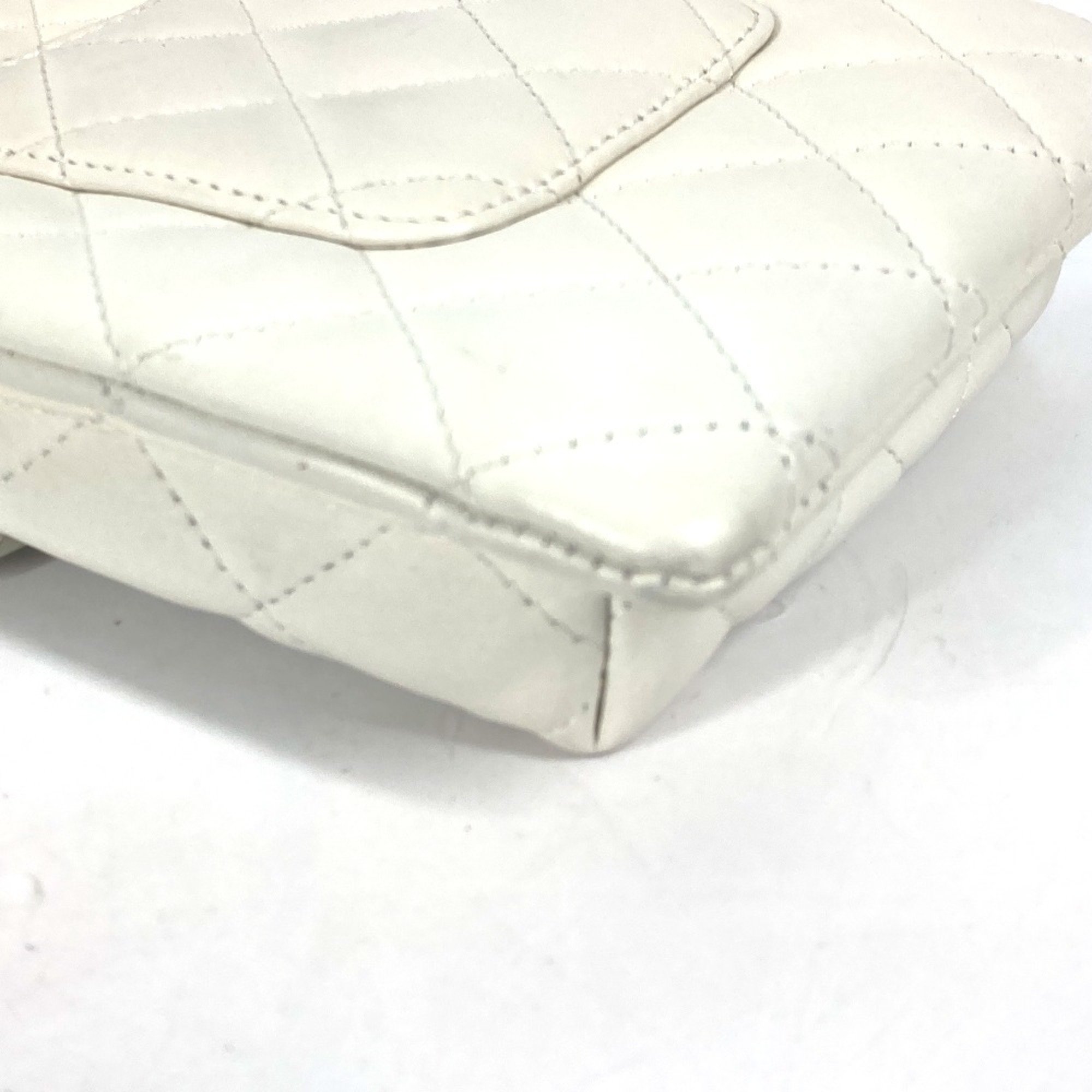 Chanel Cambon Line Pochette bag Shoulder Bag White