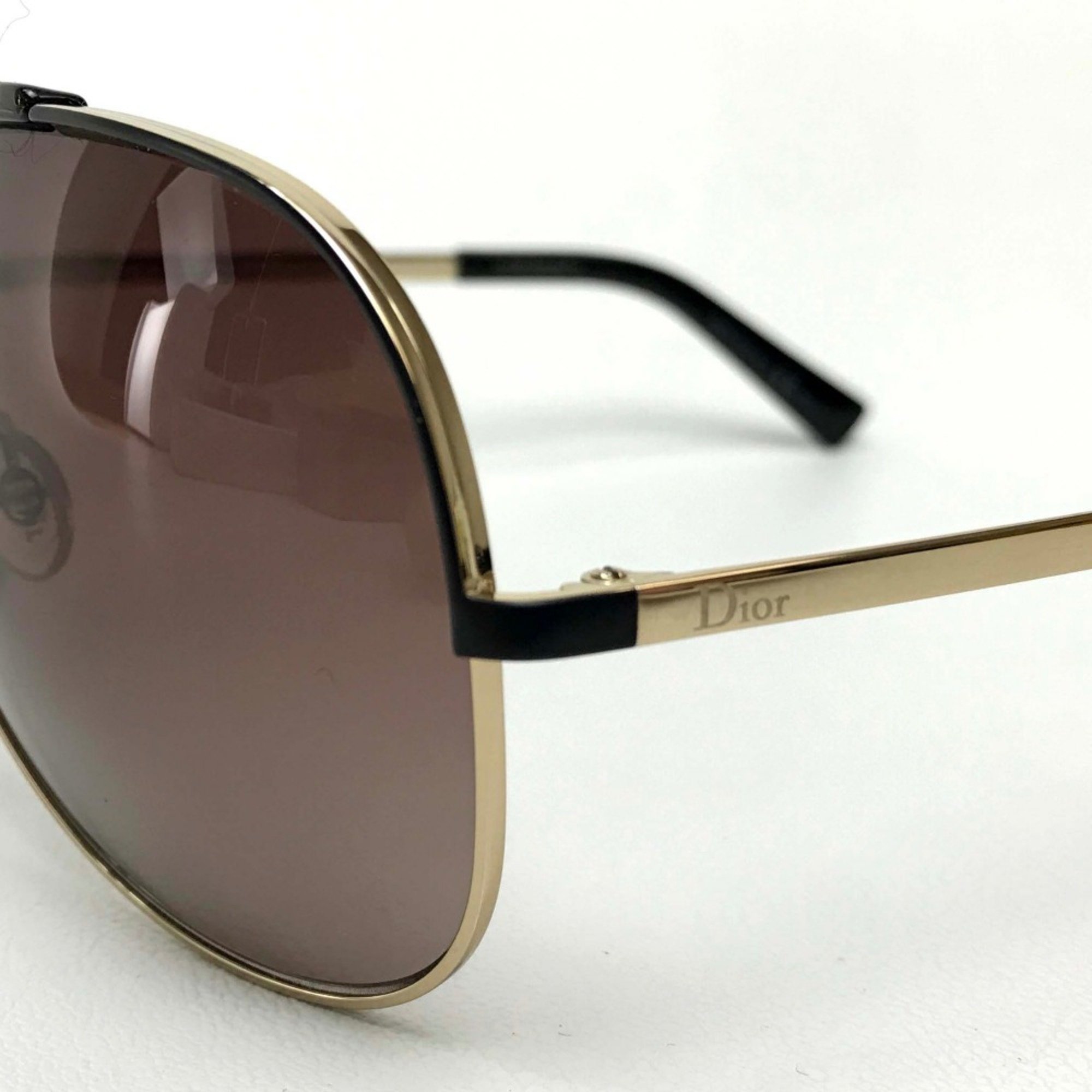 CHRISTIAN DIOR VN0D8 sunglasses Black Gold