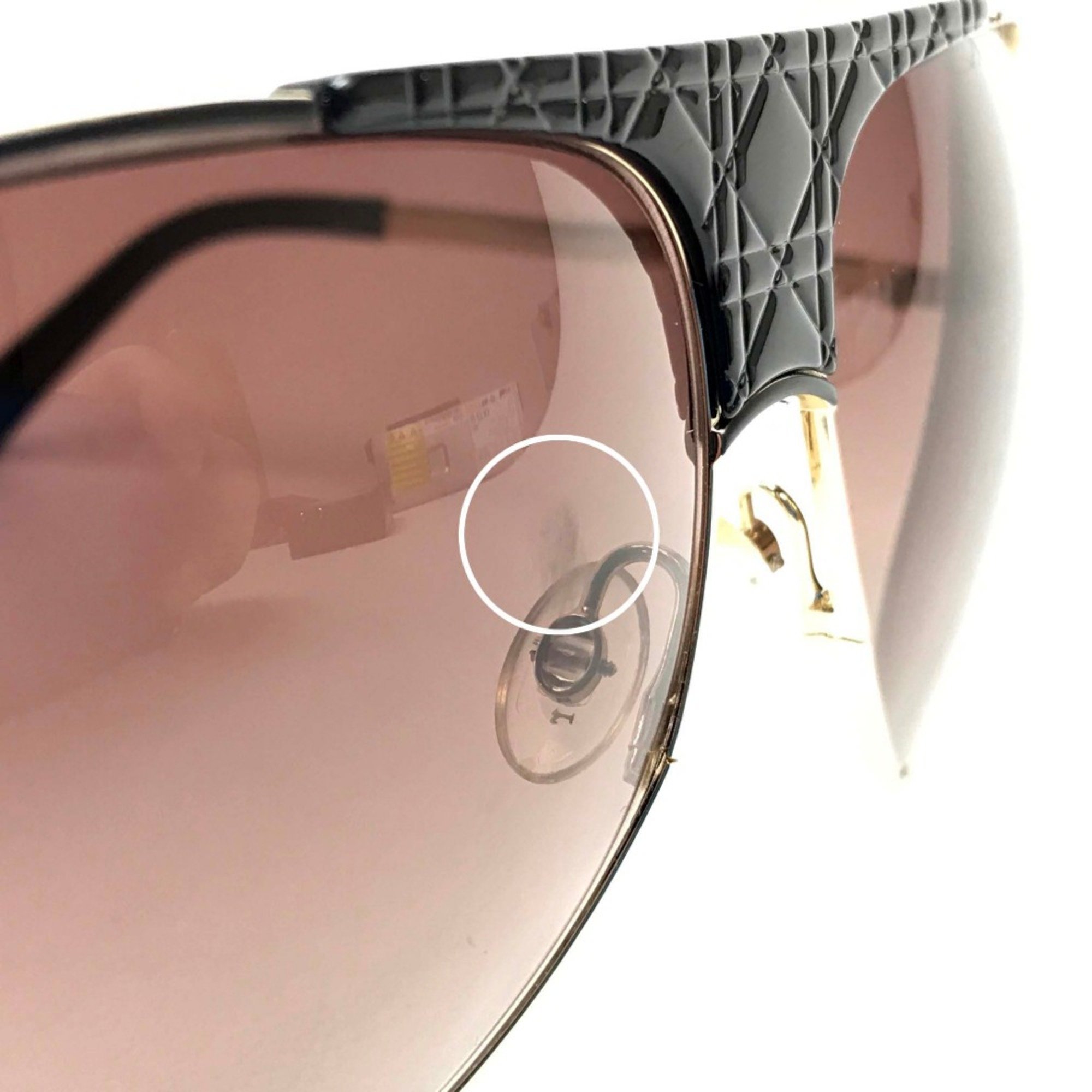 CHRISTIAN DIOR VN0D8 sunglasses Black Gold