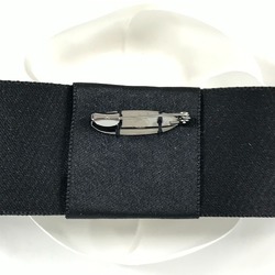 Chanel AA9146 23S Accessories CC Mark Bicolor Brooch Black White