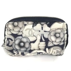 Chanel Makeup pouch Cosmetics Pouch Pouch Navy