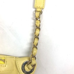 Chanel A57832 Chain Belt Bag Waist Pouch Bag Cross Quilted Matelasse body bag yellow GoldHardware