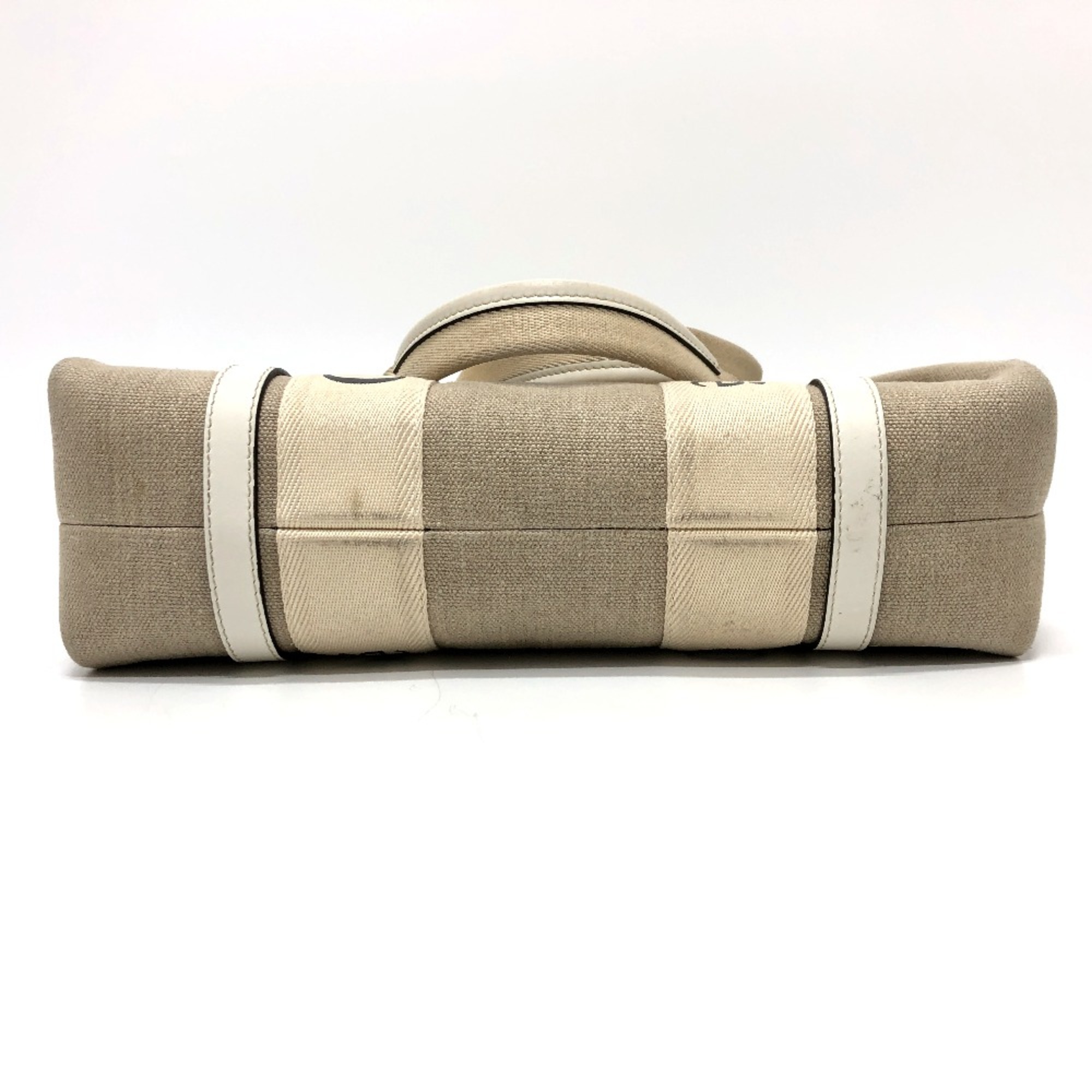 Chloe logo Hand Bag Tote Bag Beige