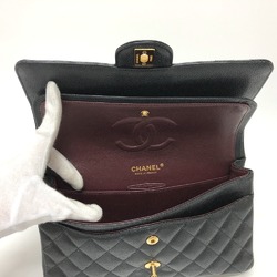 Chanel A01112 CC Mark Double Chain Shoulder Crossbody Shoulder Bag GHardware Black GoldHardware