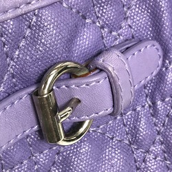 CHRISTIAN DIOR Cannage Panarea Bag Hand Bag Tote Bag purple