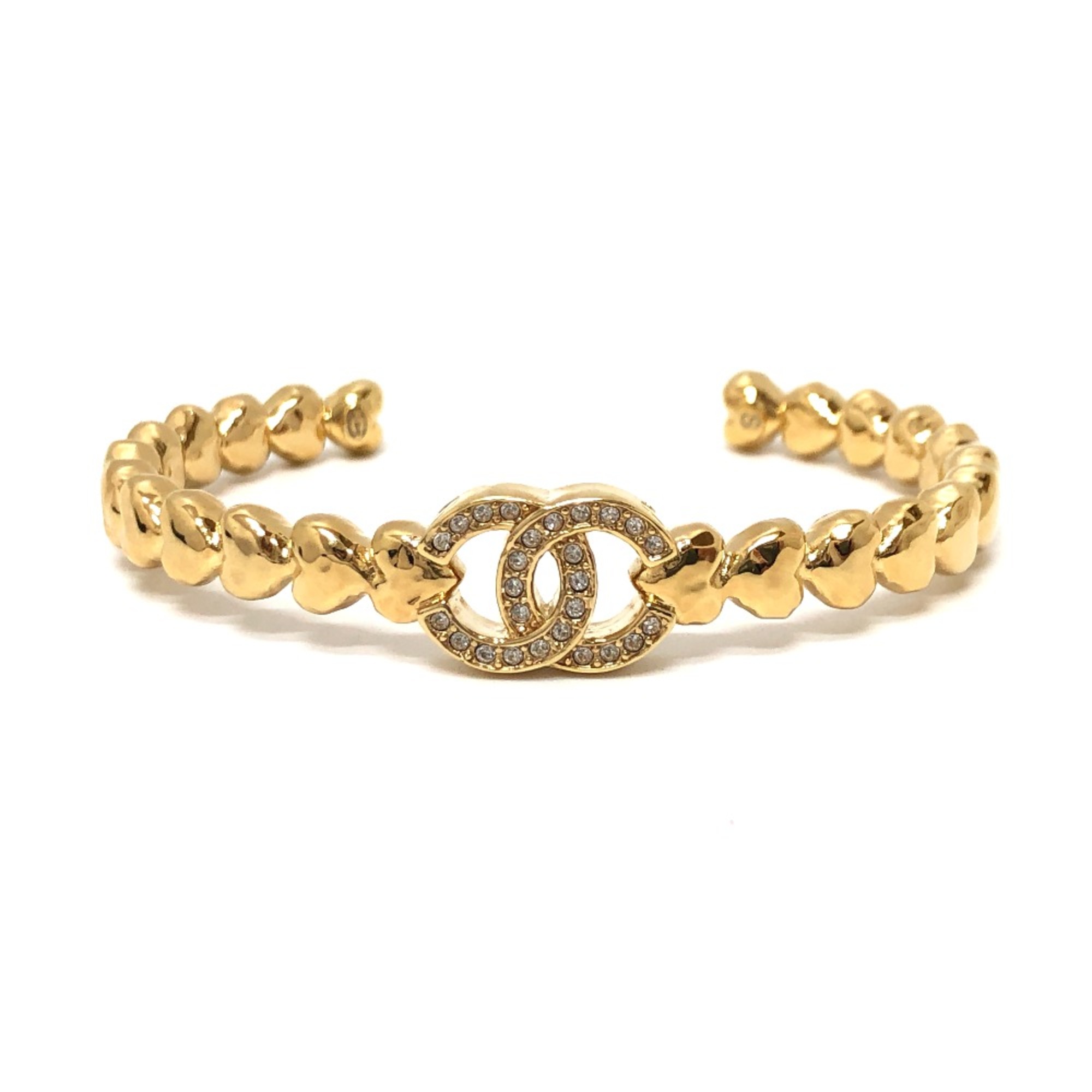 Chanel B23P Heart bangle Bangle Gold