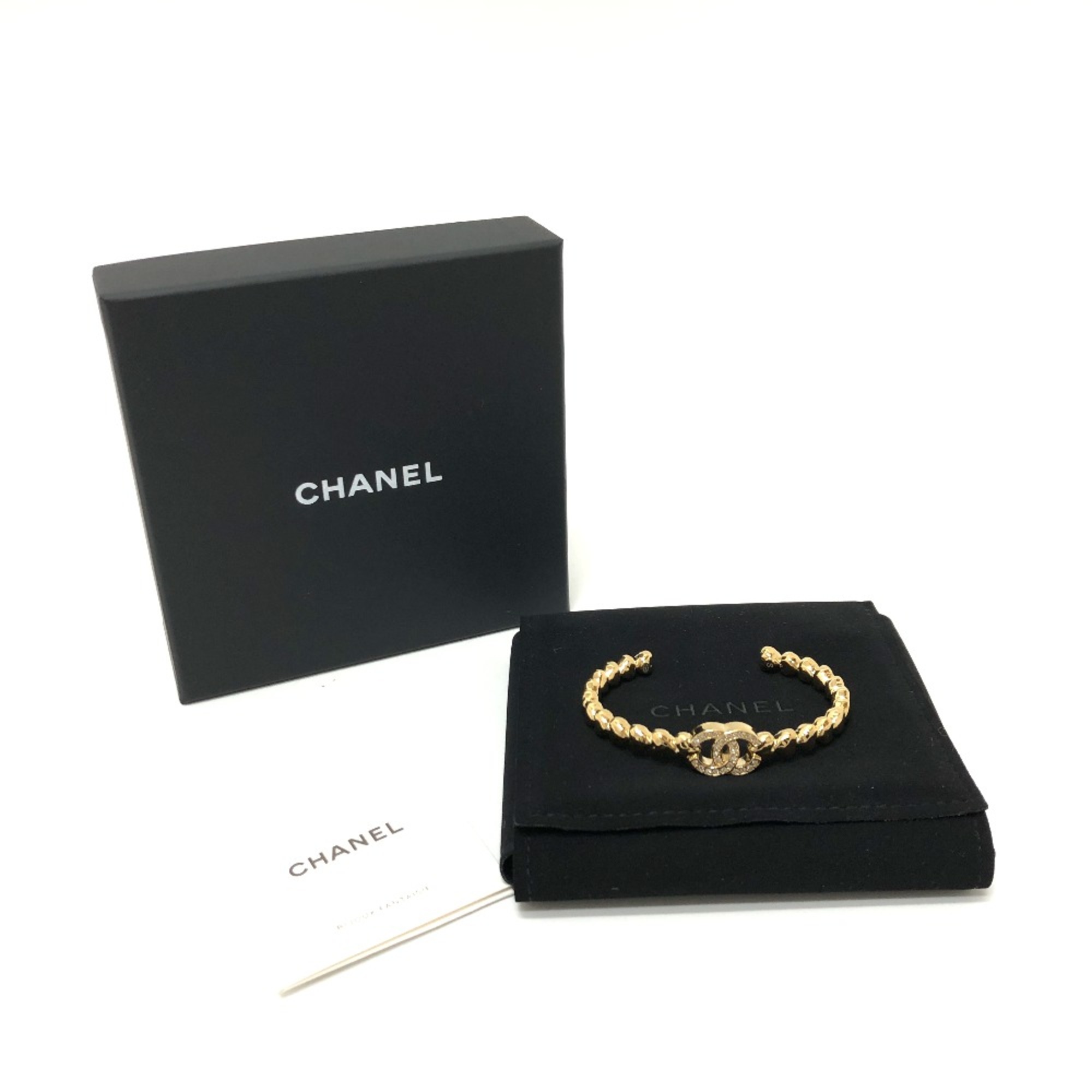 Chanel B23P Heart bangle Bangle Gold