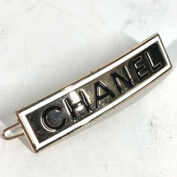 Chanel B21B hair accessories hair pin Valletta Gold White x Black