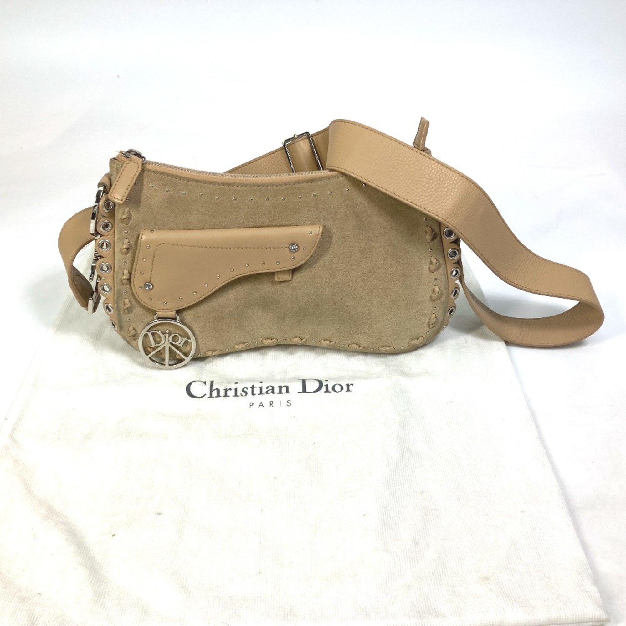 CHRISTIAN DIOR Bag Shoulder Bag Beige