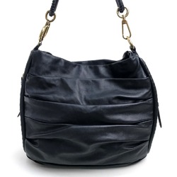 Christian CHRISTIAN DIOR Hobo Bag Shoulder Bag Black (mat)