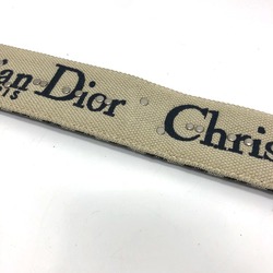 CHRISTIAN DIOR Oblique Strap only Shoulder strap Navy GoldHardware