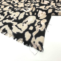 CHRISTIAN DIOR 14SOD141 Leopard Scarf Beige