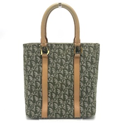 CHRISTIAN DIOR Trotter Bag Hand Bag Tote Bag Green