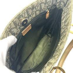 CHRISTIAN DIOR Trotter Bag Hand Bag Tote Bag Green