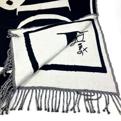 CHRISTIAN DIOR 04E0013A0426 Fashion Accessories Stole/Shawl Scarf Black x White