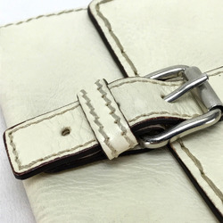 Chloe Double SnapWallet snap type Folded wallet Ivory