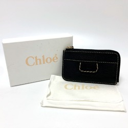 Chloe Pass case Card Case Black GoldHardware