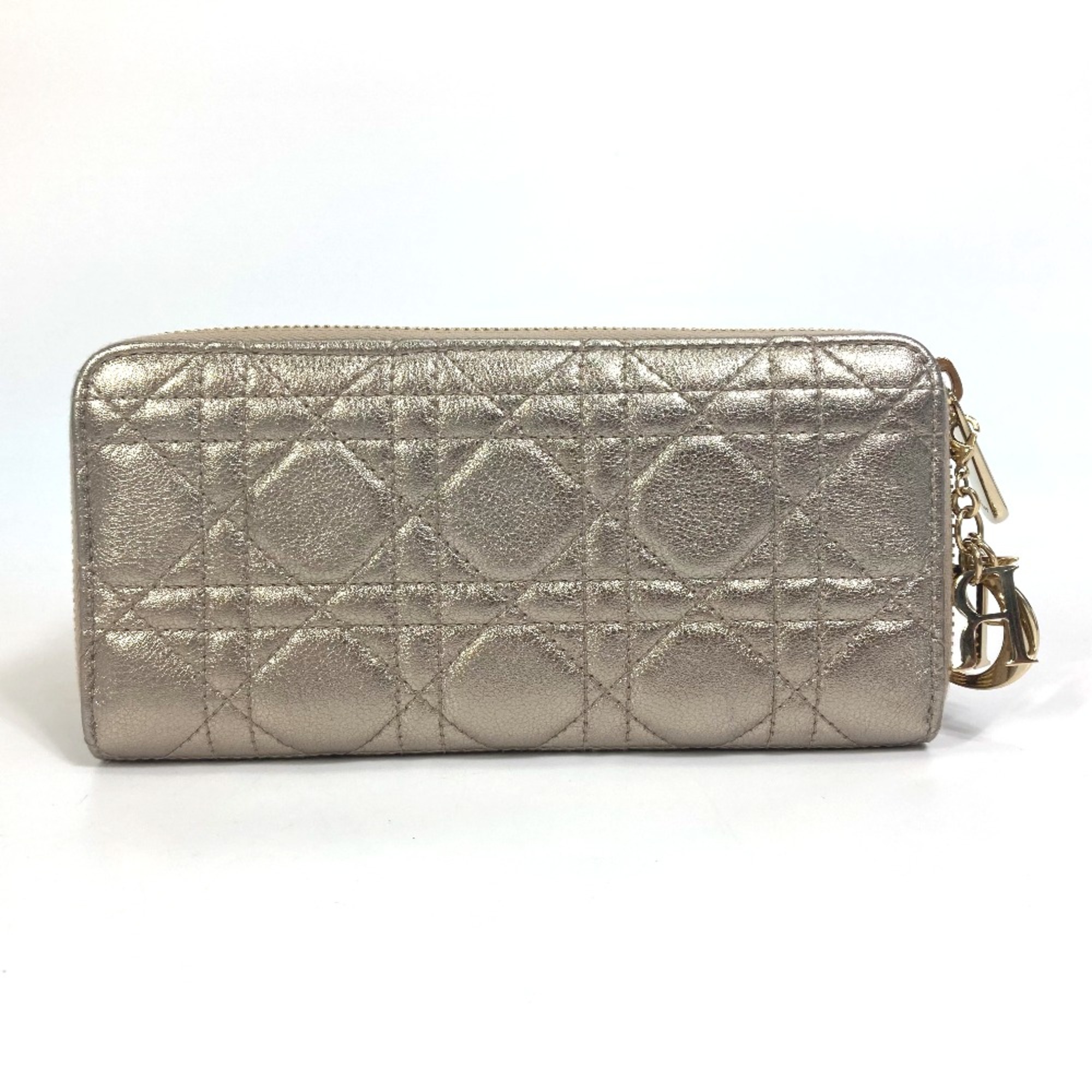 Lady dior voyageur long wallet sale