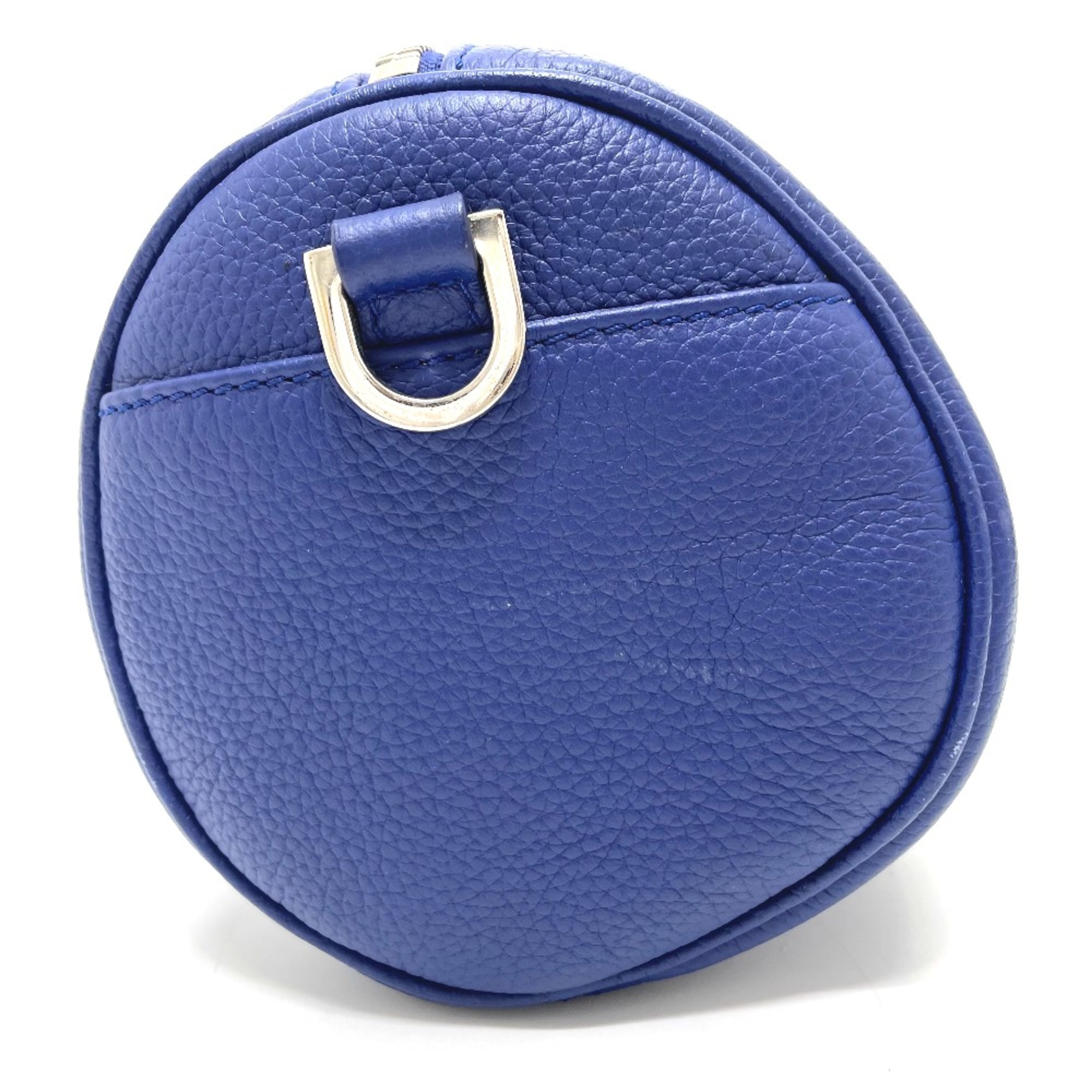 CHRISTIAN DIOR Atelier Bag Cylindrical Crossbody Shoulder Bag blue