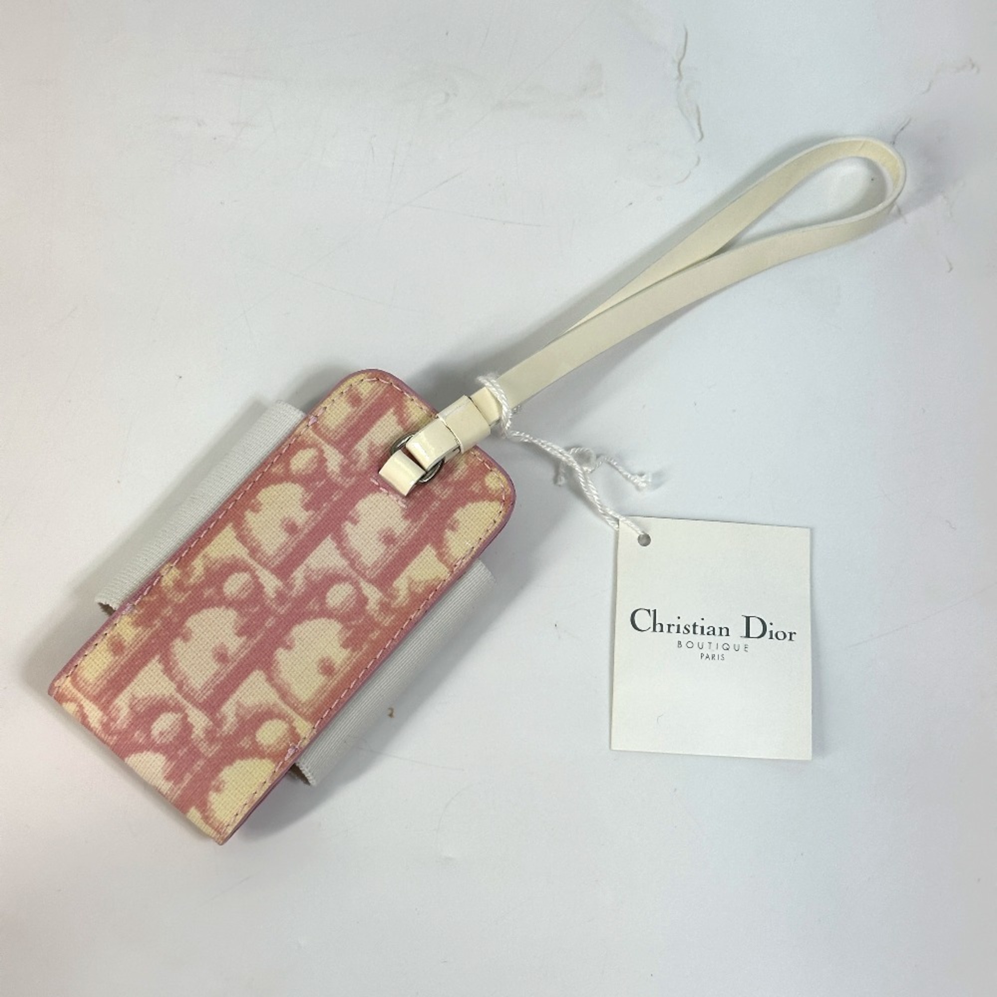 Christian CHRISTIAN DIOR Trotter Mobile case pink