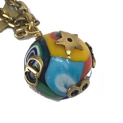 Christian CHRISTIAN DIOR J'ADIOR ball Necklace Multicolore GoldHardware