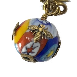 Christian CHRISTIAN DIOR J'ADIOR ball Necklace Multicolore GoldHardware