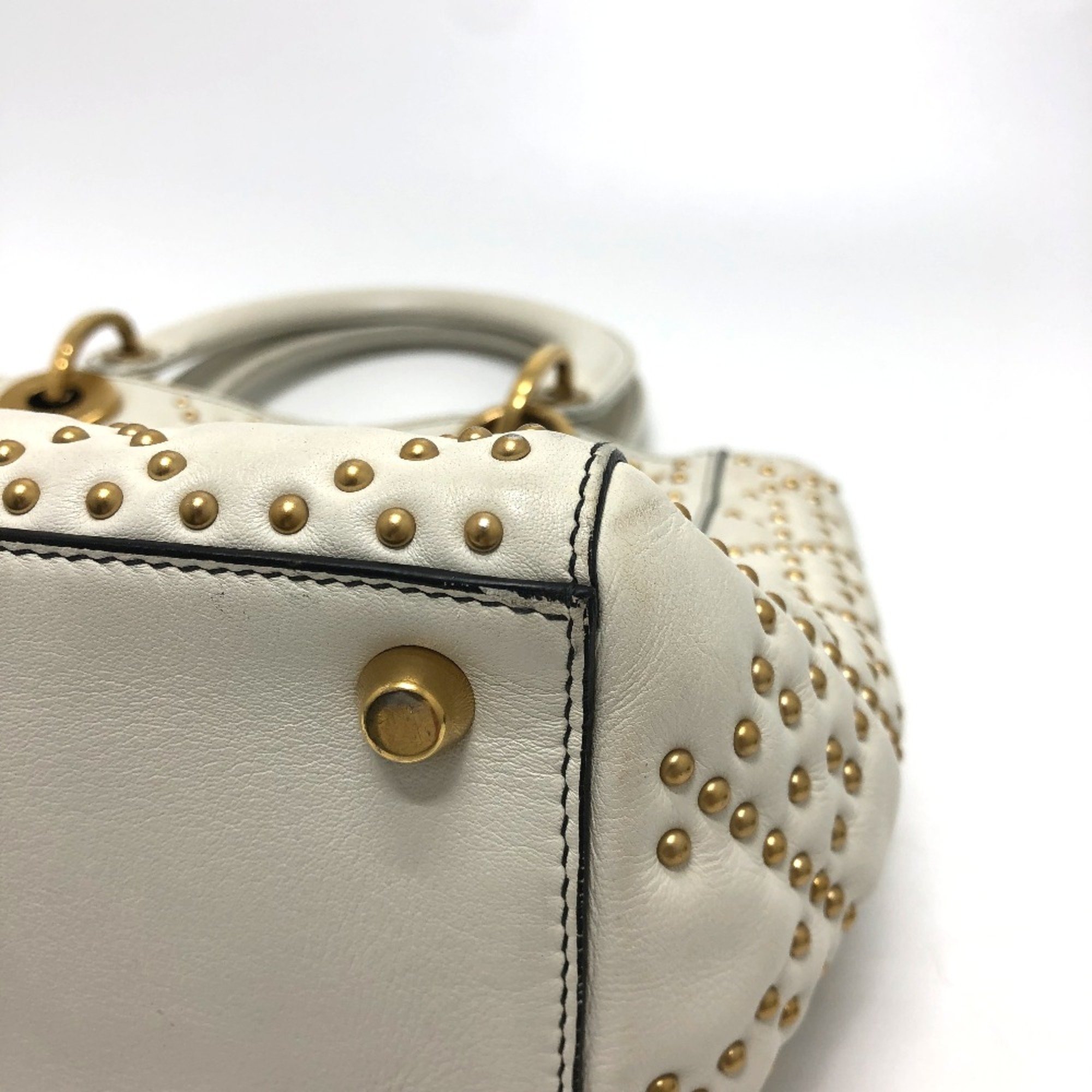 CHRISTIAN DIOR M0579CVNZ030ETF Cannage Bag Lady CHRISTIAN DIOR Hand Bag White