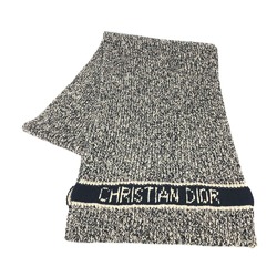 CHRISTIAN DIOR 25DWI214S007 Scarf Black Beige