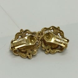 CHRISTIAN DIOR Accessories vintage Earrings Gold/Green