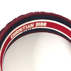 CHRISTIAN DIOR hair accessory Headband Hairband Katyusha wine-red