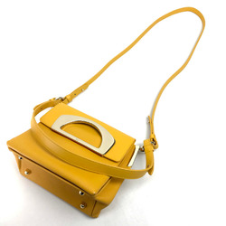 Christian Louboutin Shoulder Bag Mini Tote Bag 3way Bag Shoulder Crossbody Hand Bag yellow