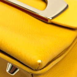 Christian Louboutin Shoulder Bag Mini Tote Bag 3way Bag Shoulder Crossbody Hand Bag yellow