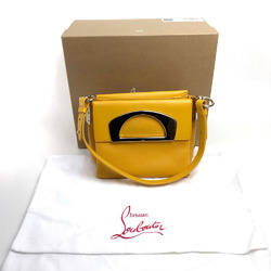 Christian Louboutin Shoulder Bag Mini Tote Bag 3way Bag Shoulder Crossbody Hand Bag yellow