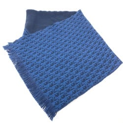 CHRISTIAN DIOR 24E0004A0741 fringe Scarf blue