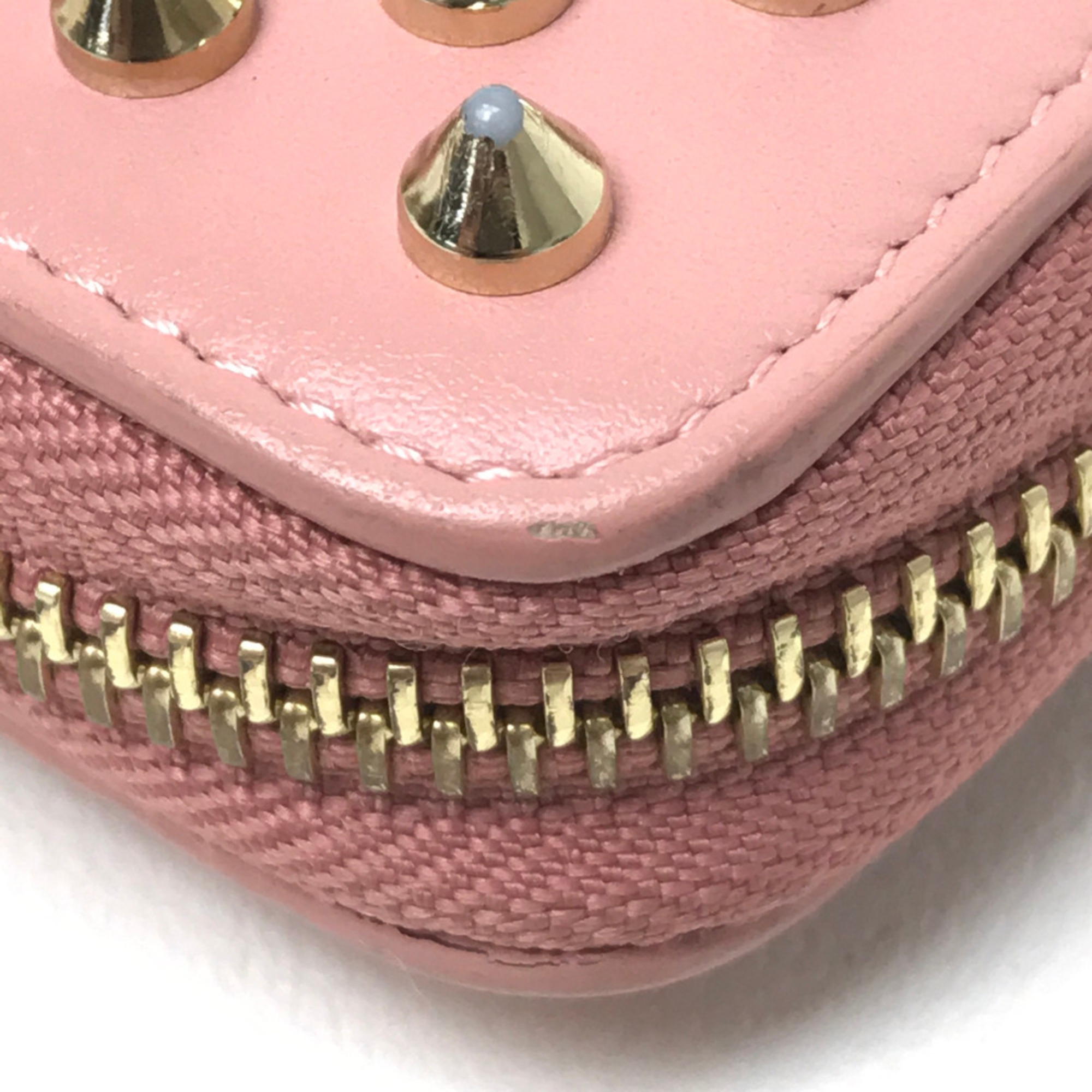 Christian Louboutin 1165065 Zip Around Long Wallet pink