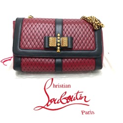 Christian Louboutin 3135011 Ribbon motif bag shoulder chain Shoulder Bag Red