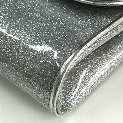 Christian Louboutin 1145132 Glitter 2WAY Chain Shoulder Bag Clutch bag Silver SilverHardware