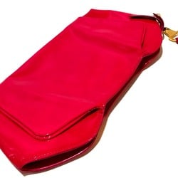 Christian Louboutin enamel Bag Clutch bag pink