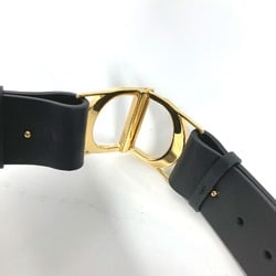 CHRISTIAN DIOR belt Black Gold