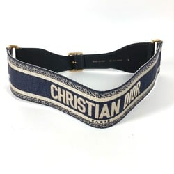 CHRISTIAN DIOR Thick belt belt Navy