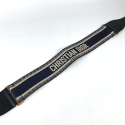 CHRISTIAN DIOR Thick belt belt Navy