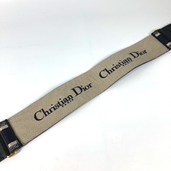 CHRISTIAN DIOR Thick belt belt Navy