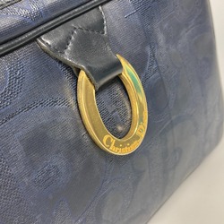 CHRISTIAN DIOR Trotter vintage bag Cluch Bag Navy