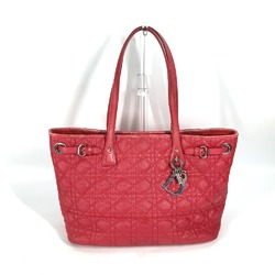 CHRISTIAN DIOR Bag Tote Bag logo Shoulder Bag RedBased