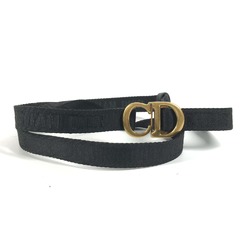 CHRISTIAN DIOR belt Black Gold