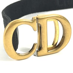 CHRISTIAN DIOR belt Black Gold