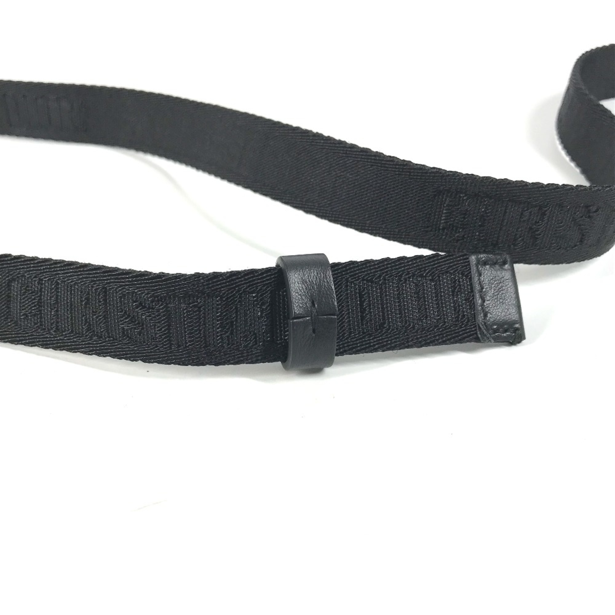 CHRISTIAN DIOR belt Black Gold