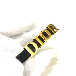 CHRISTIAN DIOR Choker Bangle Accessories Bracelet Black GoldHardware